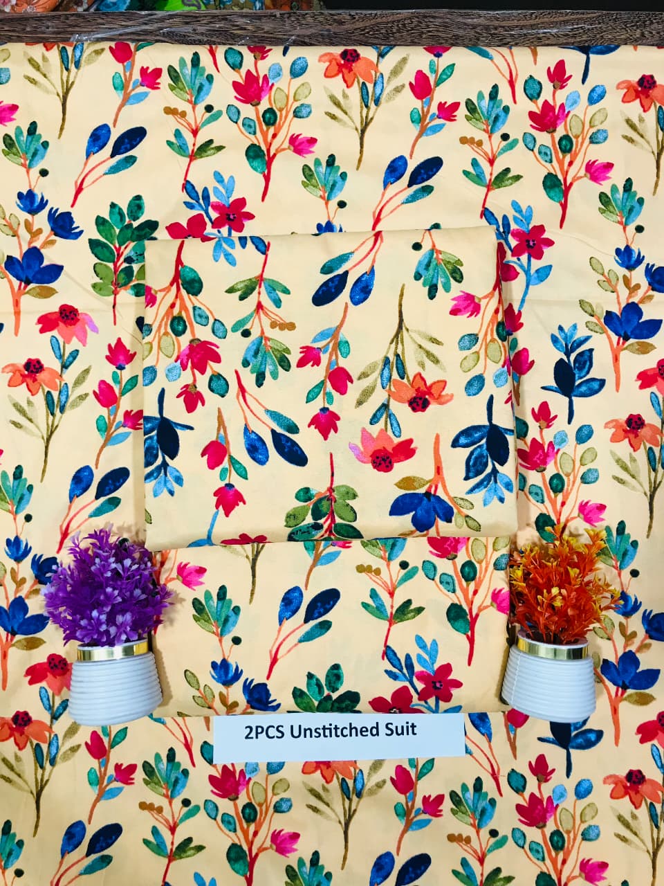 A2 Pcs Ladies Suit Des A12