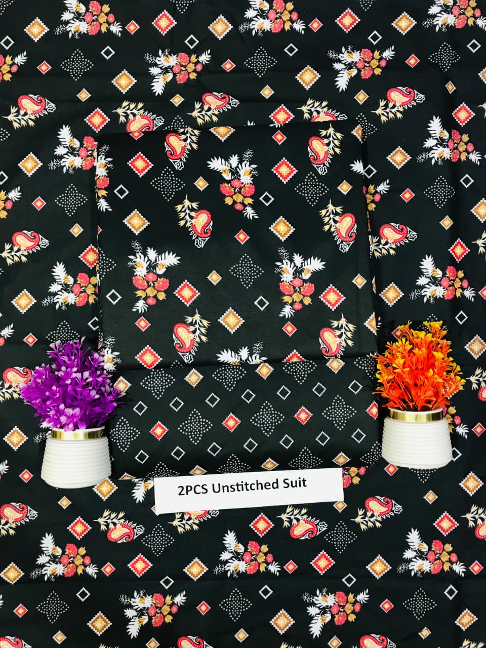 A2 Pcs Ladies Suit Des A24