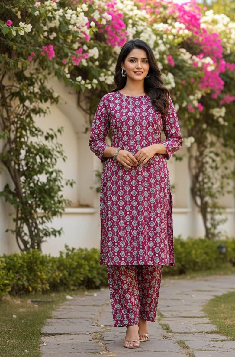 2 Pcs Ladies Suit Des 133