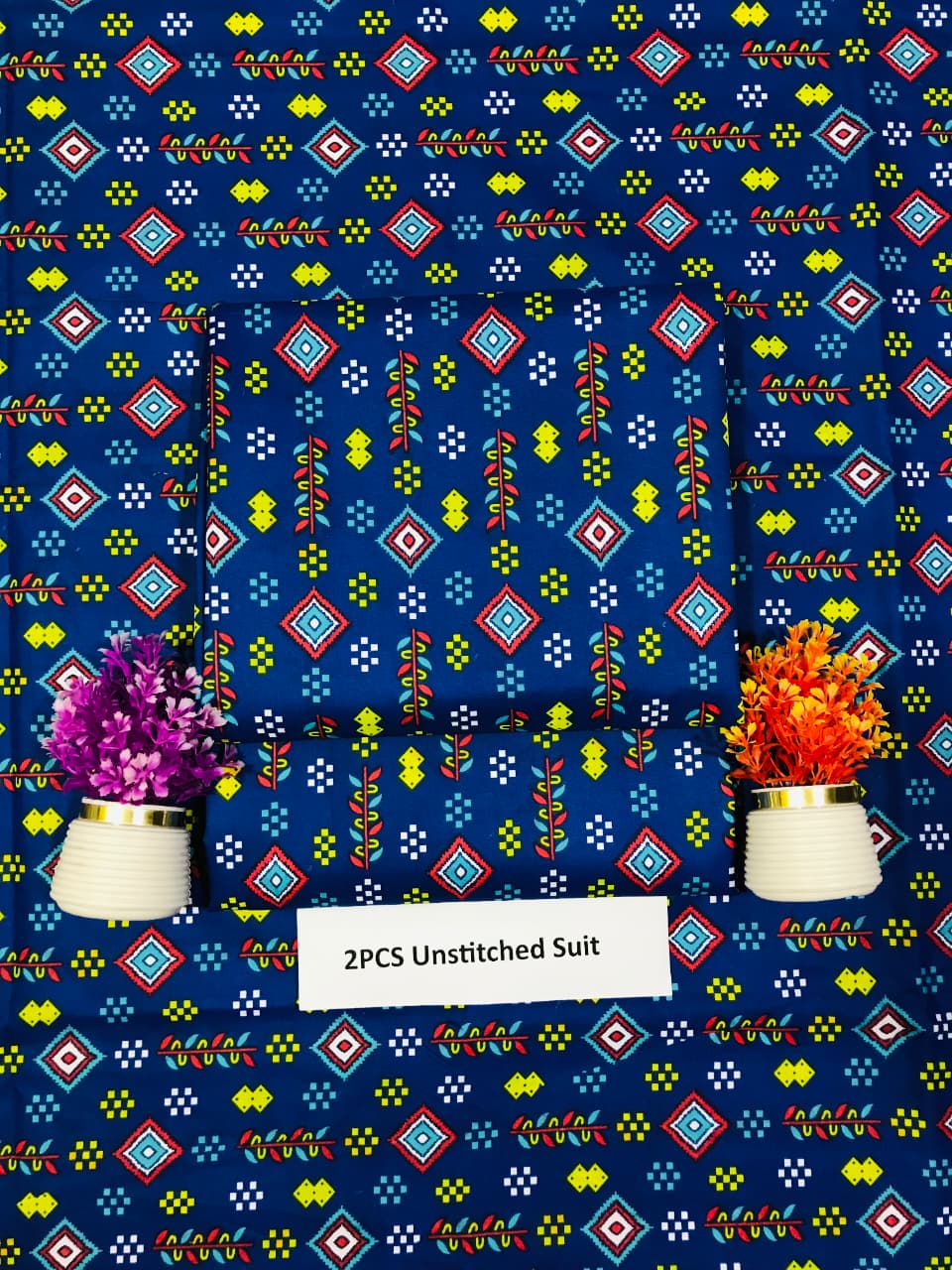 A2 Pcs Ladies Suit Des A38