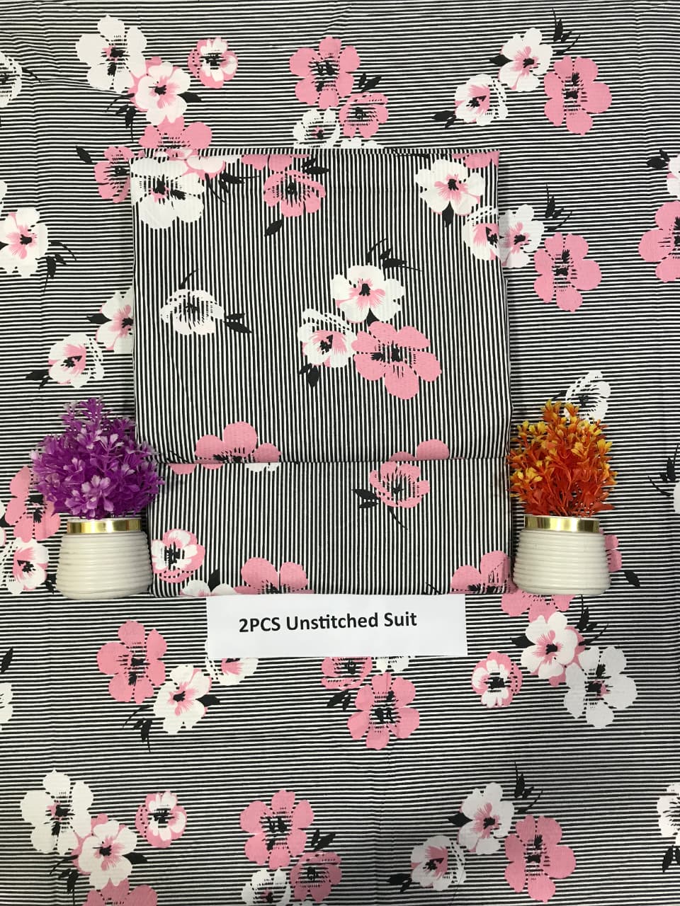 A2 Pcs Ladies Suit Des A47