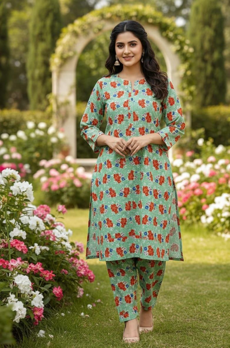 2 Pcs Ladies Suit Des 158