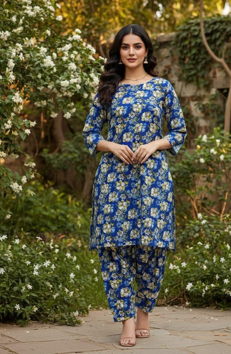 2 Pcs Ladies Suit Des 105