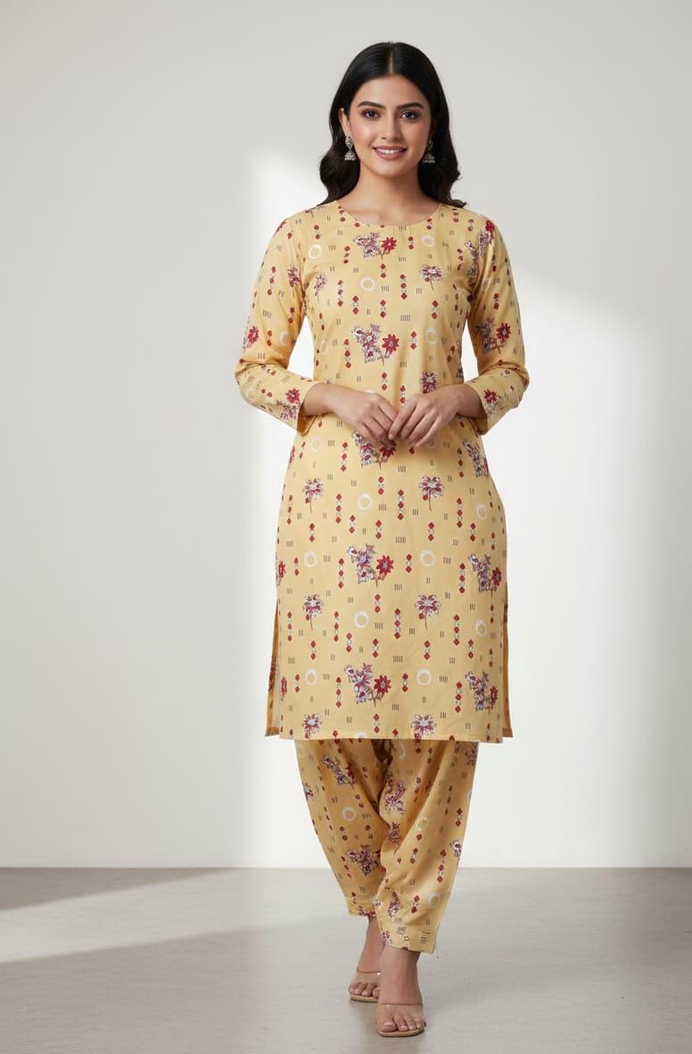 2 Pcs Ladies Suit Des 107