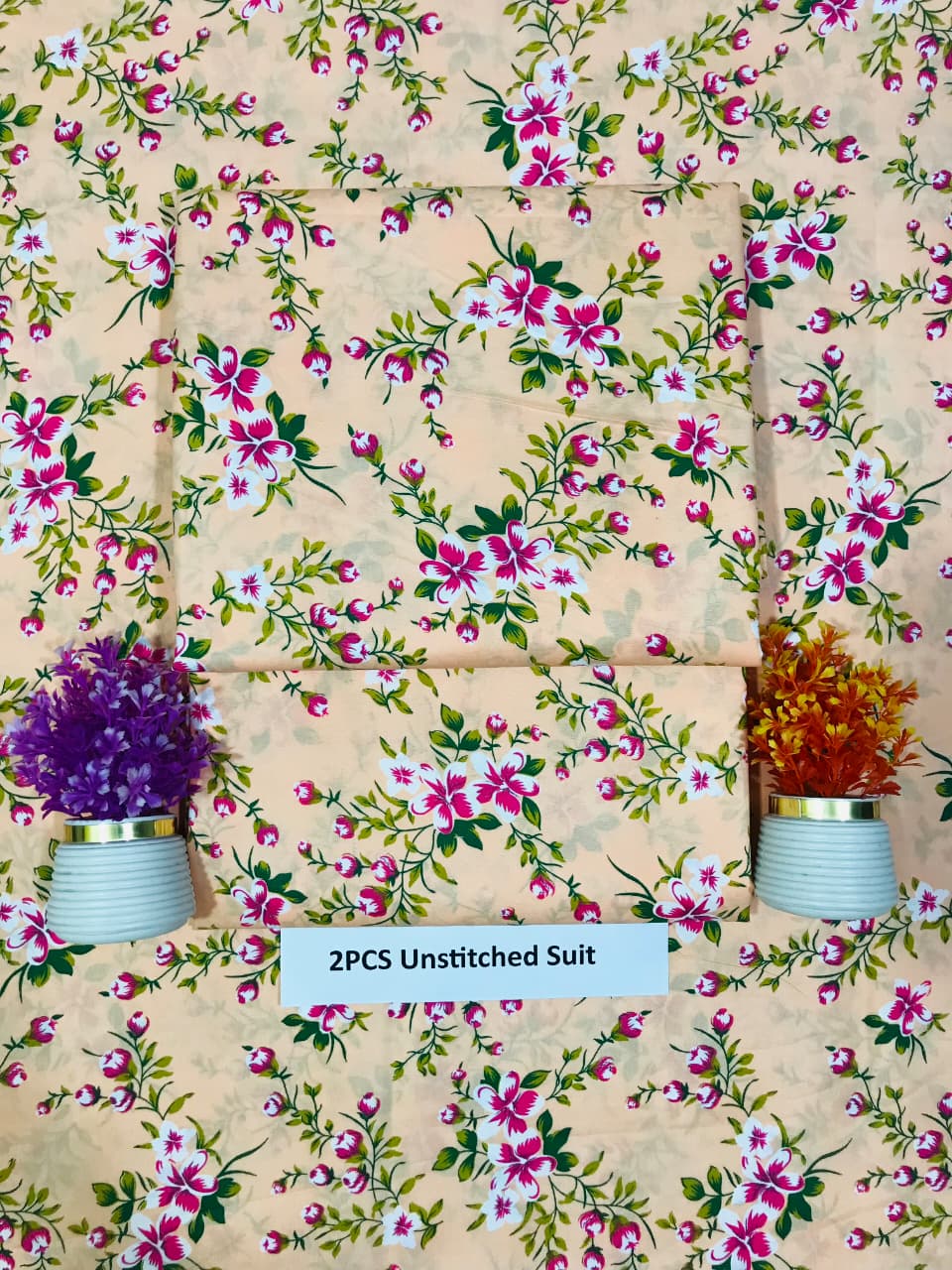 A2 Pcs Ladies Suit  Des  A14