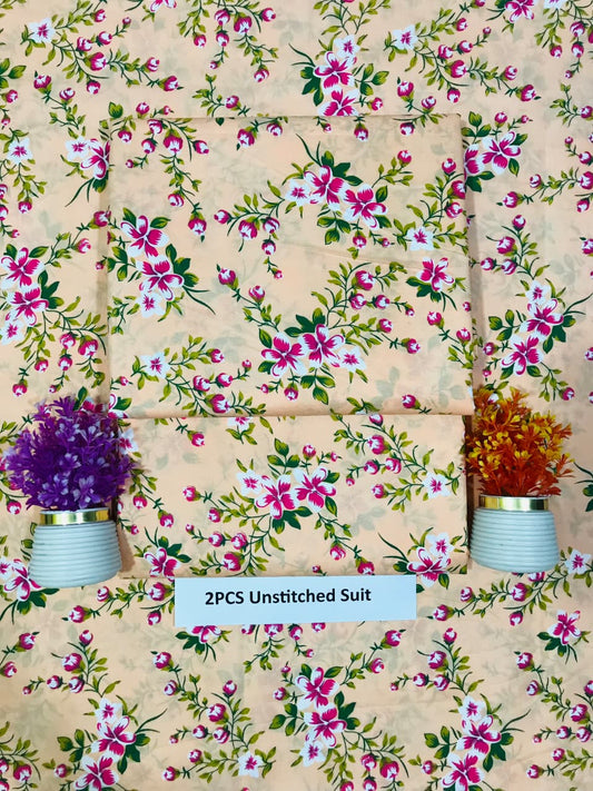 A2 Pcs Ladies Suit  Des  A14