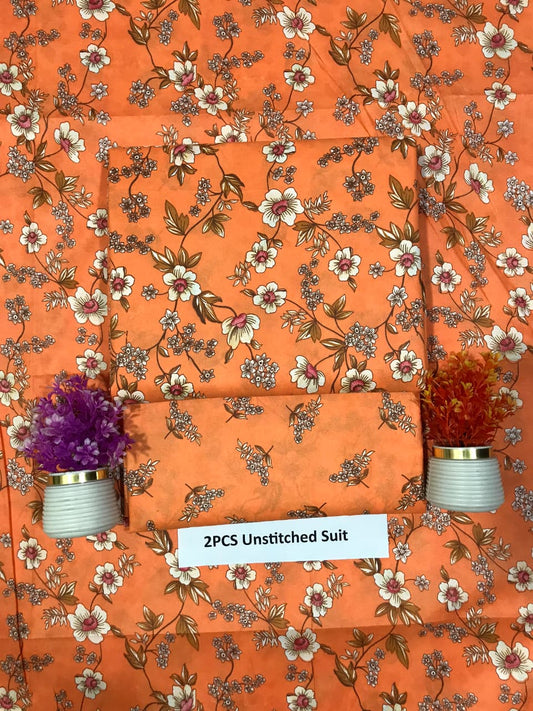 A2 Pcs Ladies Suit  Des  A16