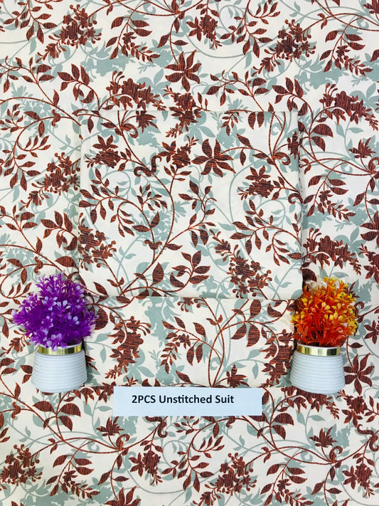 A2 Pcs Ladies Suit  Des  A22