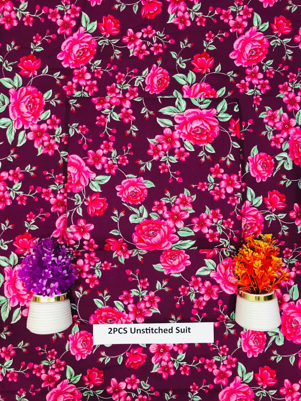 A2 Pcs Ladies Suit  Des  A23