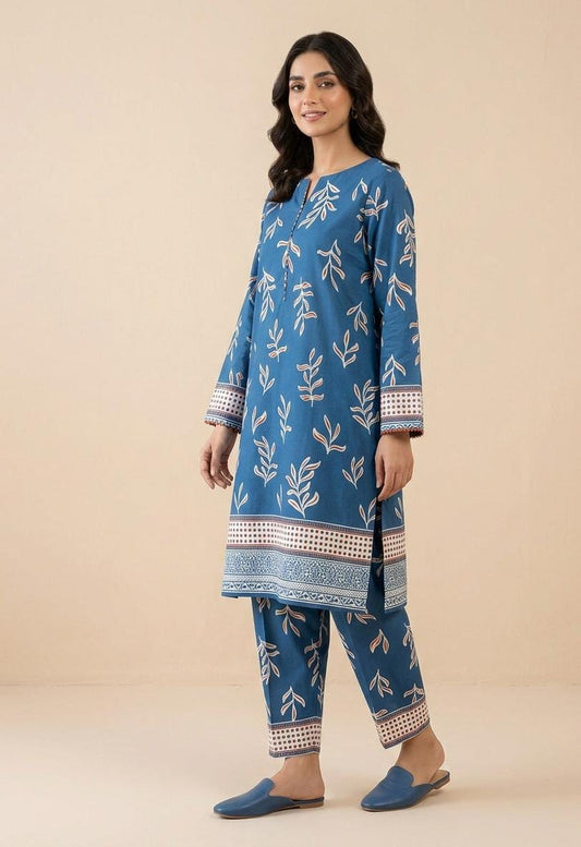 2 Pcs Ladies Suit  Des  129