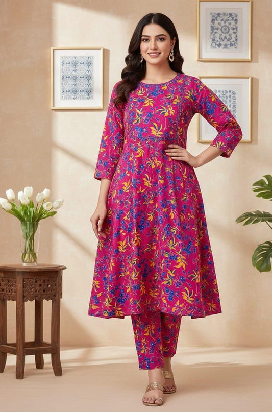 2 Pcs Ladies Suit  Des  131