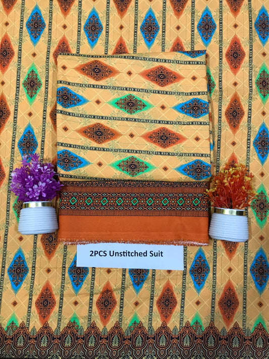 A2 Pcs Ladies Suit  Des  A43