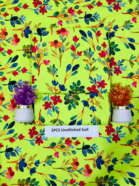 A2 Pcs Ladies Suit  Des  A45