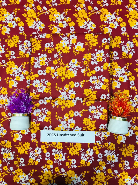 A2 Pcs Ladies Suit  Des  A48