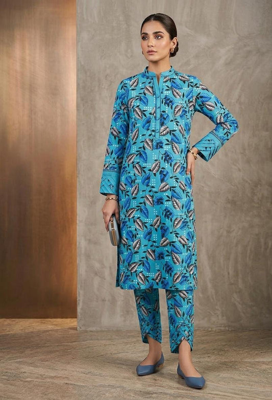 2 Pcs Ladies Suit  Des  109