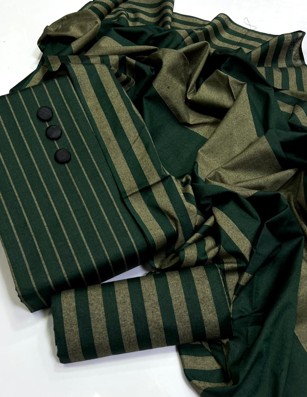 3pc Multani Susi Khaadi (Green)