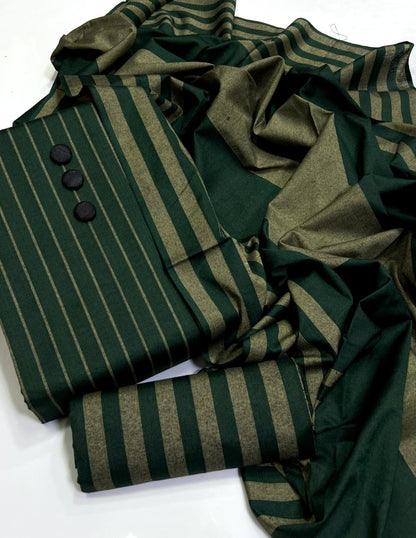 3pc Multani Susi Khaadi (Green)